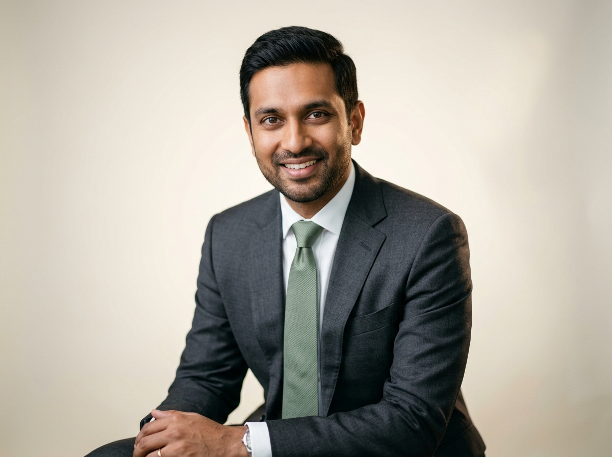Financial planning specialist portrait